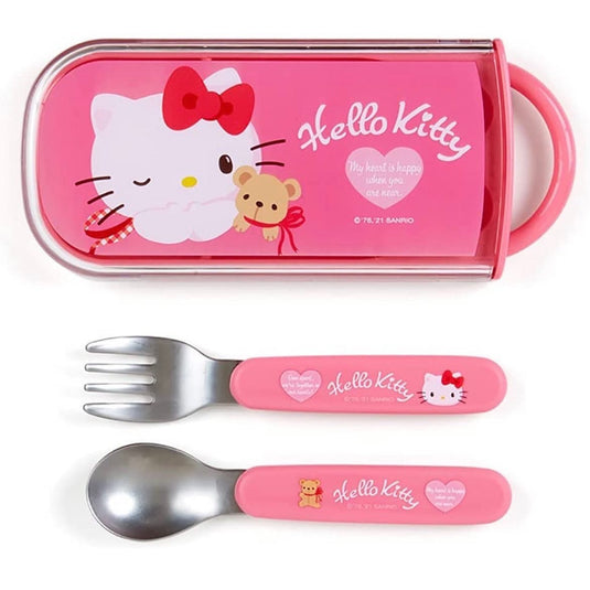 Hello kitty spoon & fork - Dawerlee Shop